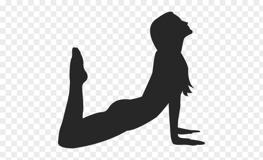 Yoga Silhouette Physical Fitness Asana Clip Art PNG