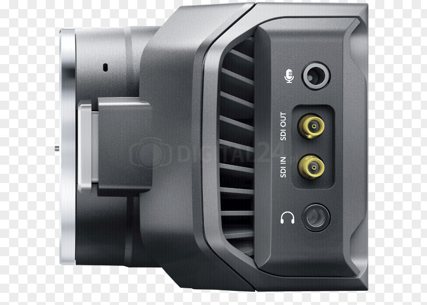 Camera Lens Blackmagic Micro Studio 4K Design Video Cameras PNG