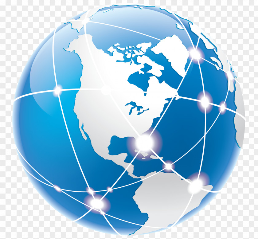 Global Connection Airplane Flight World Globe PNG