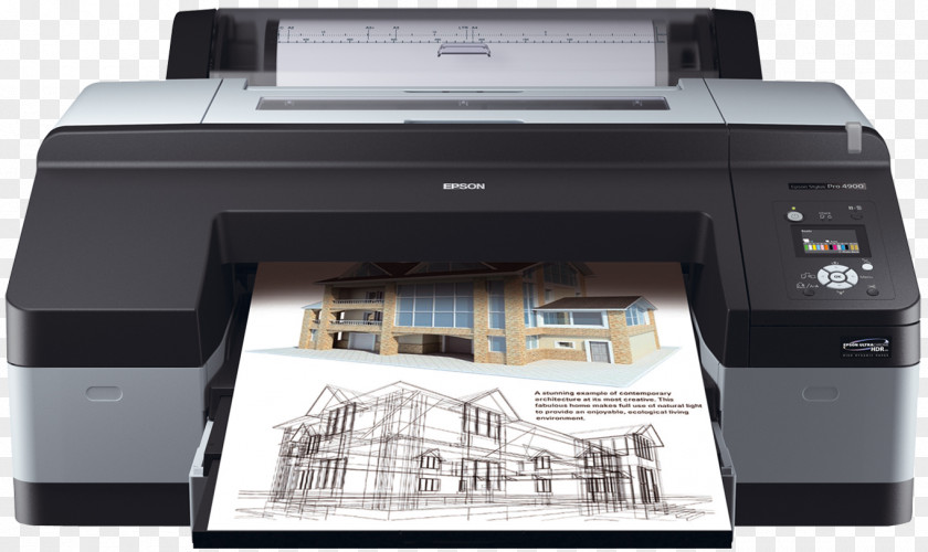 Printer Wide-format Epson Inkjet Printing PNG