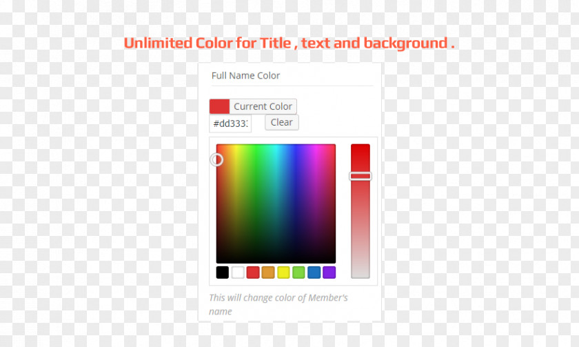 Unlimited Colors WordPress Blog Website Responsive Web Design Plug-in PNG
