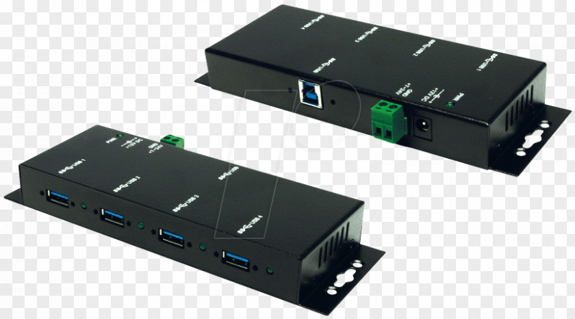 Wall Power Splitter Ethernet Hub USB Computer Port 3.0 PNG