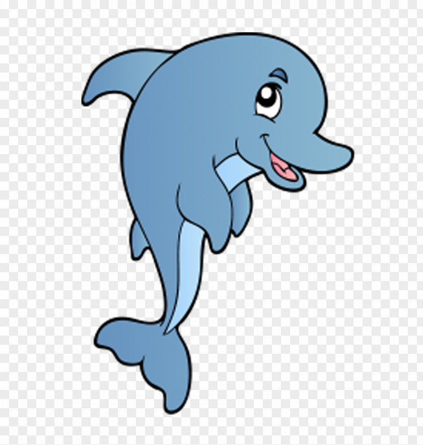 Blue Dolphins Dolphin Cartoon Clip Art PNG