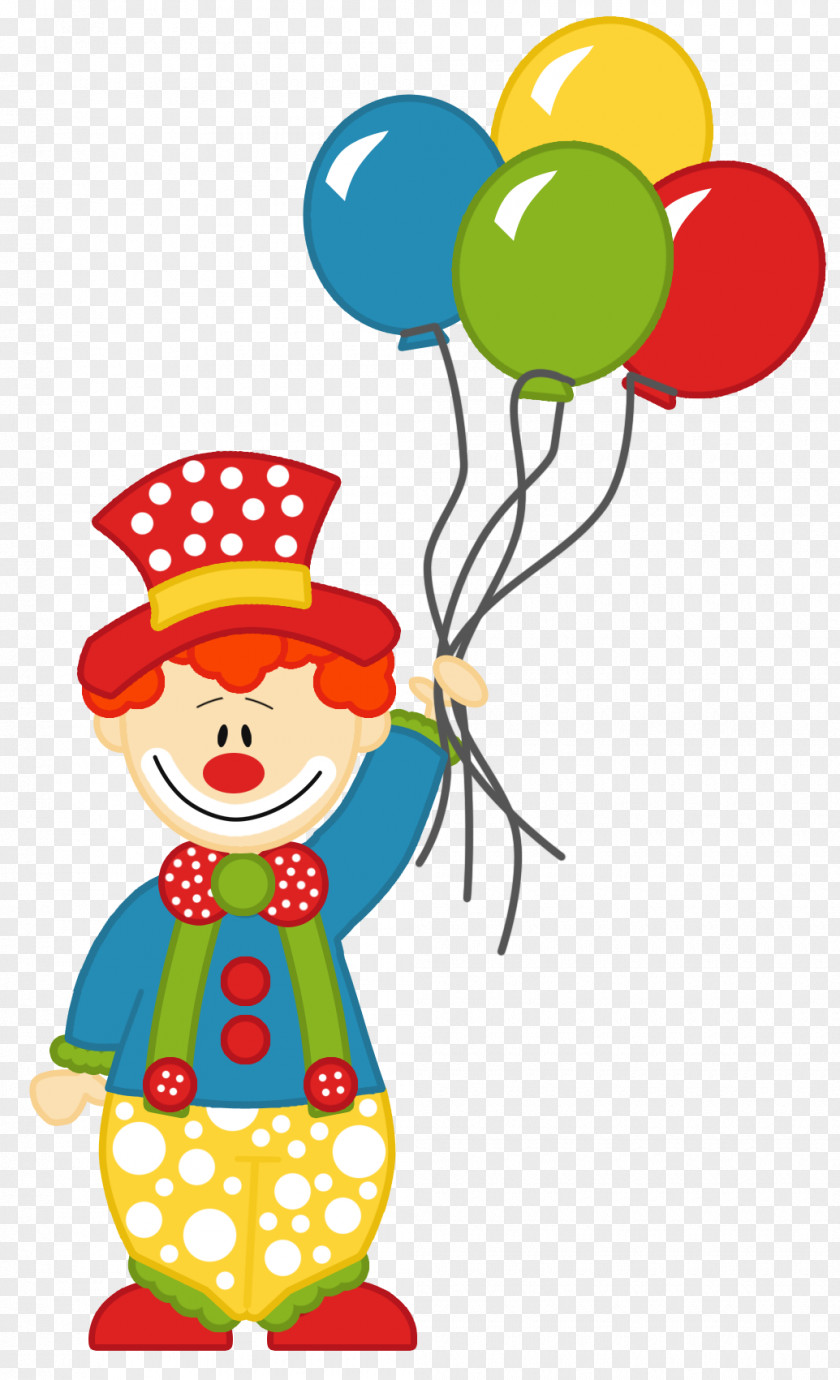 Circus Clown Clip Art PNG