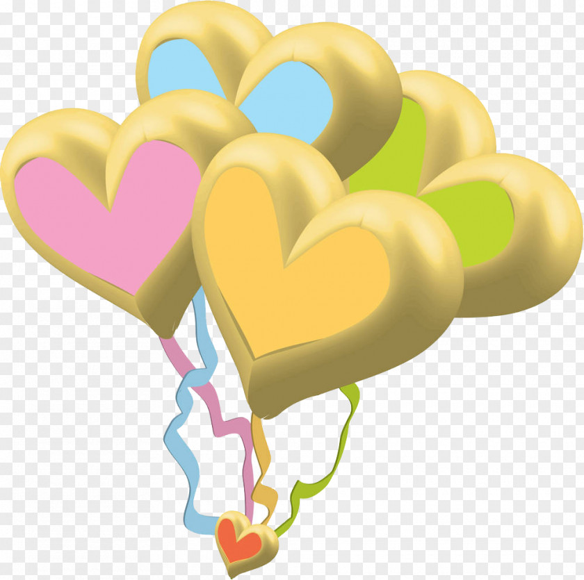 Color Heart Balloon Illustration Photography Royalty-free PNG