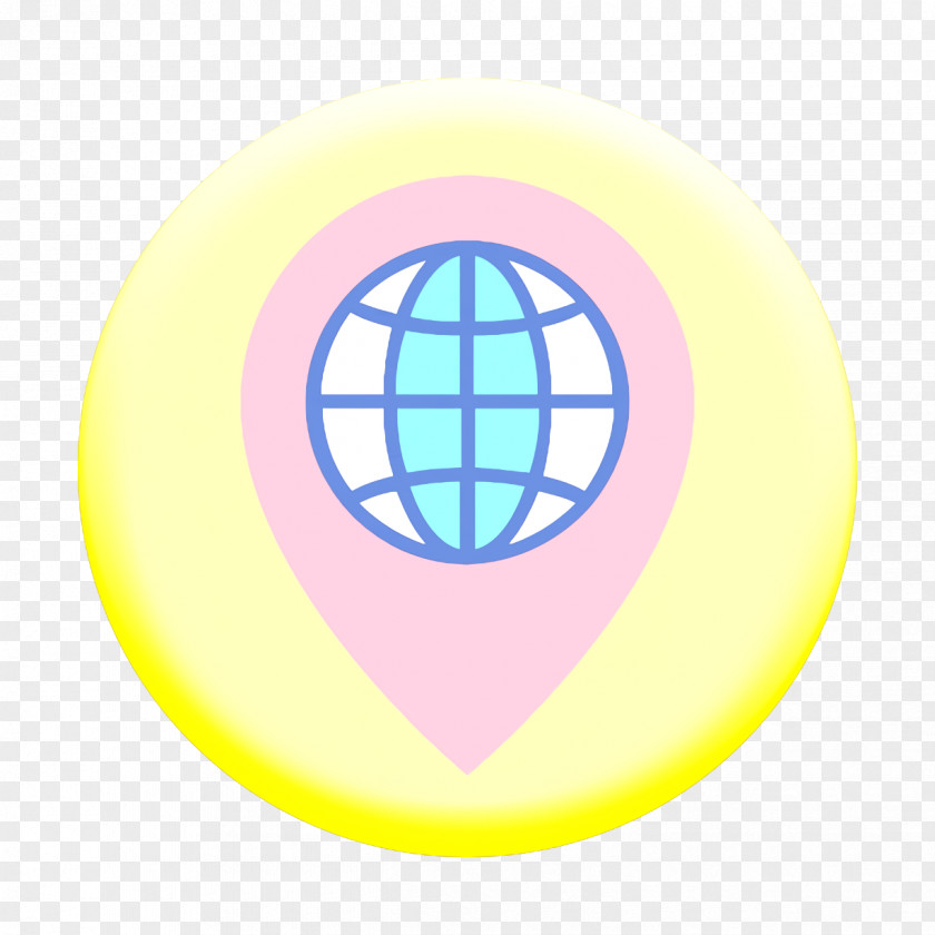Emblem Logo Direction Icon Globe Location PNG