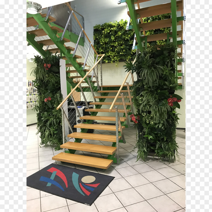 Green Depotartificial Artificial Foliage And Wall Stairs Plant Manchester PNG
