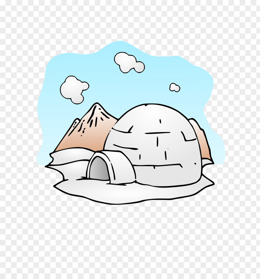 Igloo Arctic Eskimo Clip Art PNG