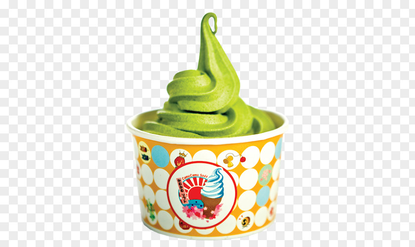 Matcha Ice Cream Frozen Dessert Fruit PNG