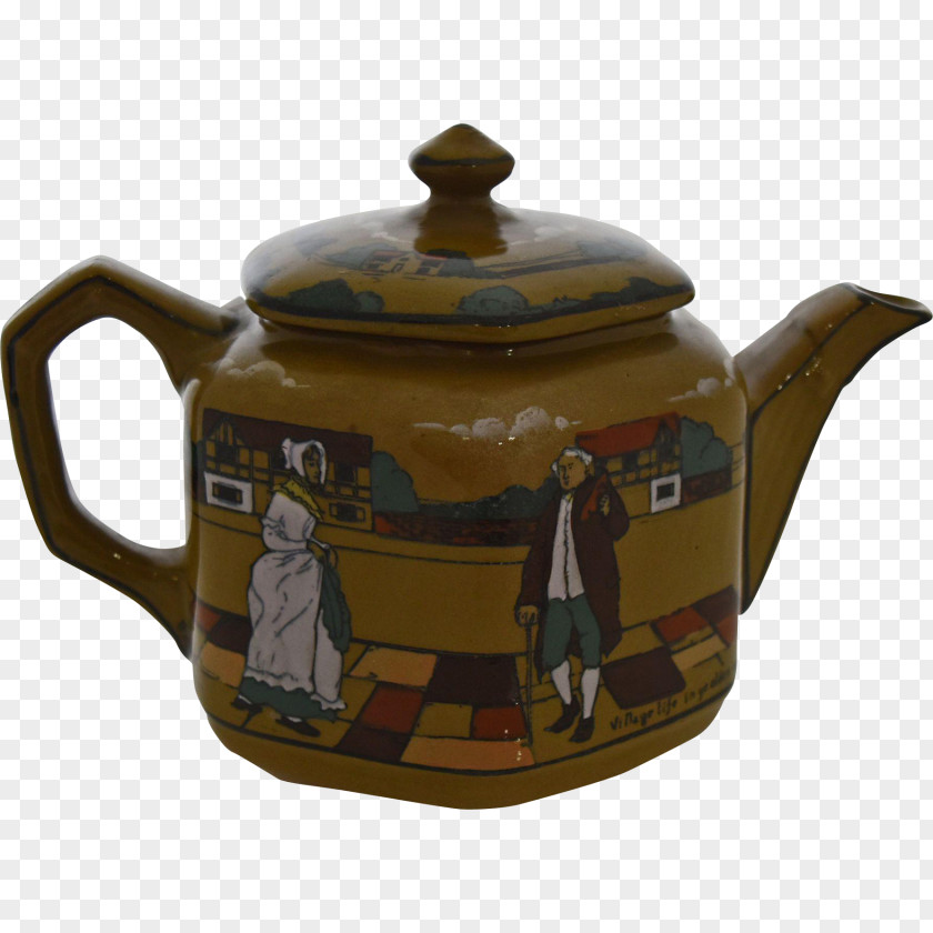 Pottery Kettle Teapot Ceramic Tennessee PNG