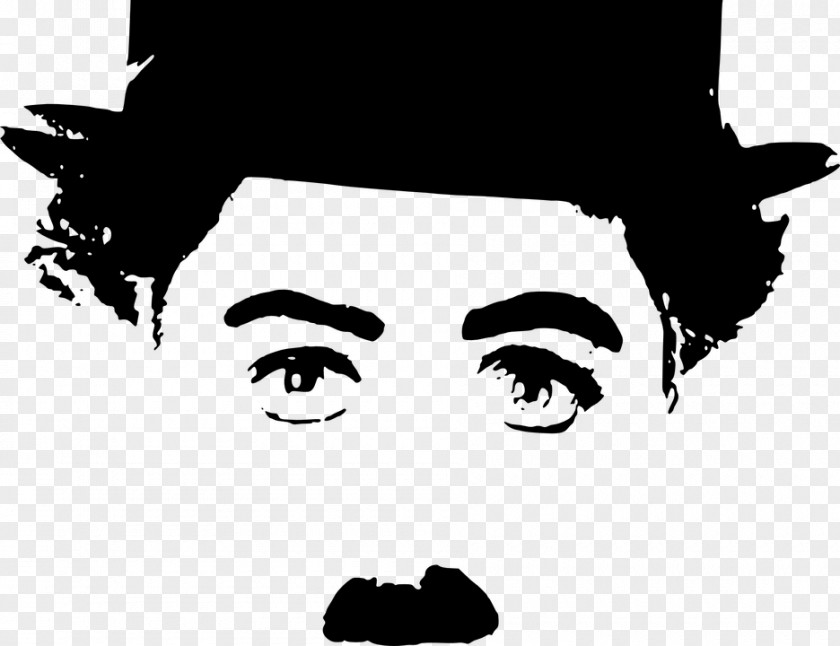 Charlie Chaplin The Tramp Film Actor Art Quadro PNG