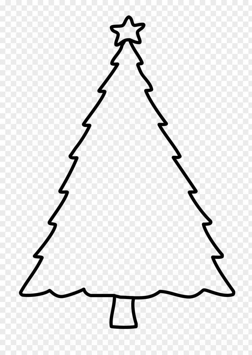 Christmas Tree Coloring Book Drawing Day PNG