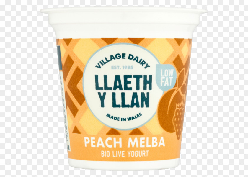 Milk Cream Frozen Yogurt Yoghurt Peach Melba PNG