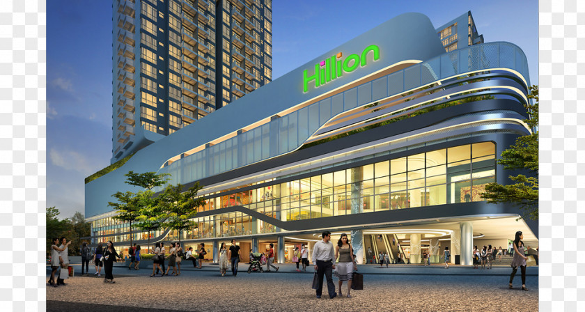Shop Mall Hillion Shopping Centre Residences Lot One PNG