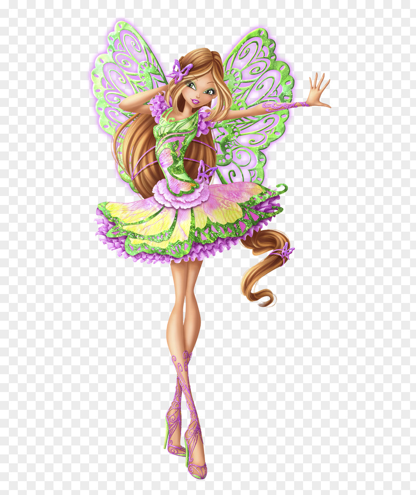 8 Flora Fairy Sirenix Butterflix Season PNG