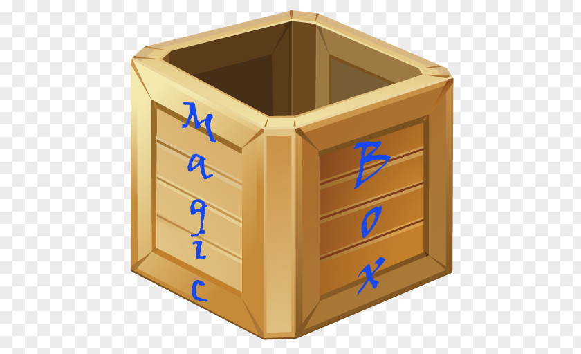 Box Wooden PNG