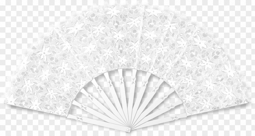 Fan White Hand Line Headgear PNG