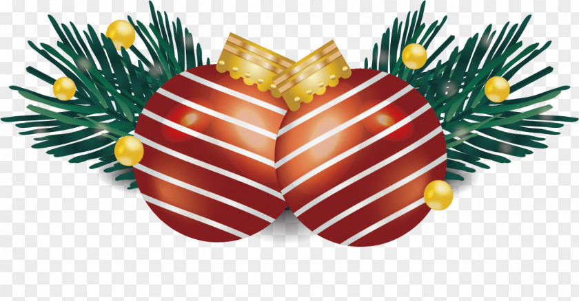 Striped Christmas Tree Light Effect PNG