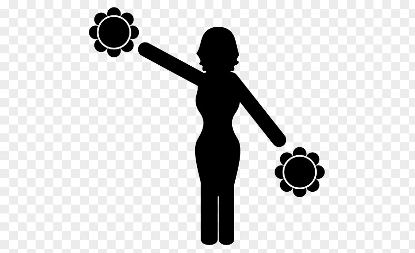 Cheering Silhouettes Clip Art PNG