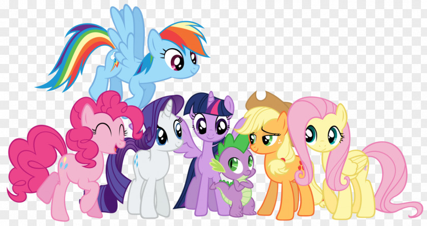 Mane Vector Rainbow Dash Pony Twilight Sparkle Rarity Applejack PNG