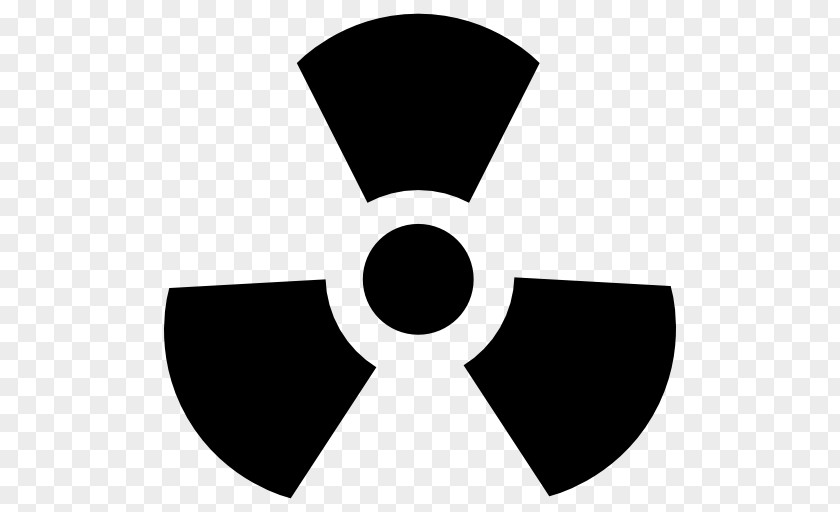 Radiation Vector Hazard Symbol PNG
