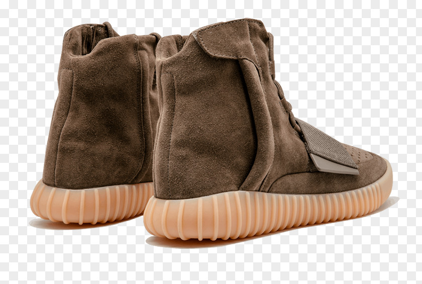 Adidas Sneakers Mens Yeezy Boost 750 OG Light Brown Triple Black PNG