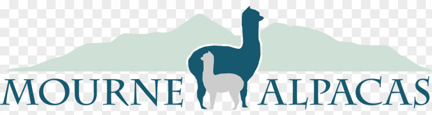 Alpaca Herd Logo Mourne Mountains Llama Brand PNG
