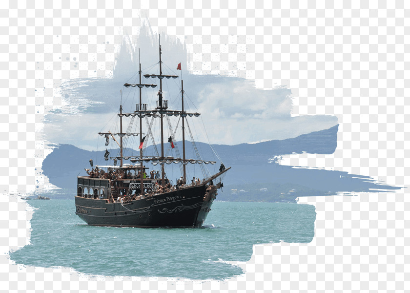 Boat Barque Caravel Brigantine Schooner PNG