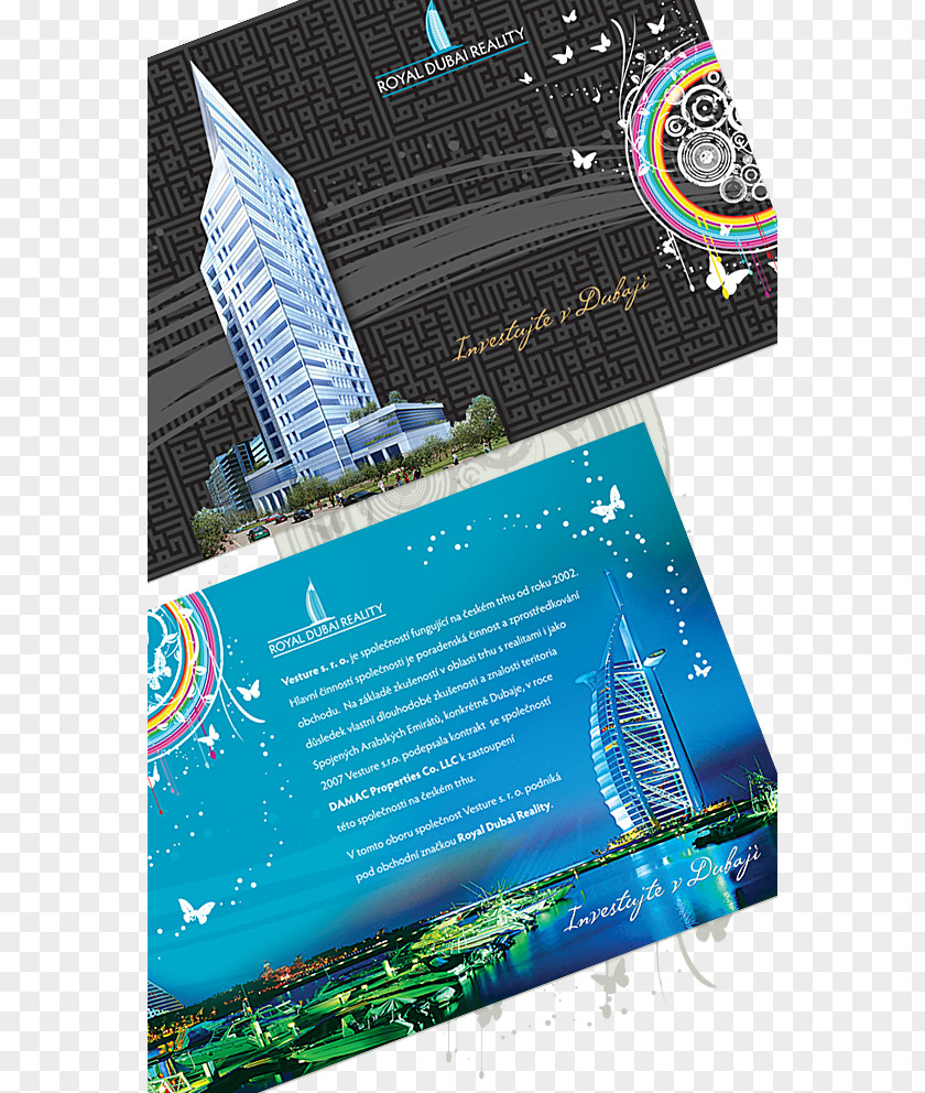 Dubai Graphic Design Advertising Poster PNG