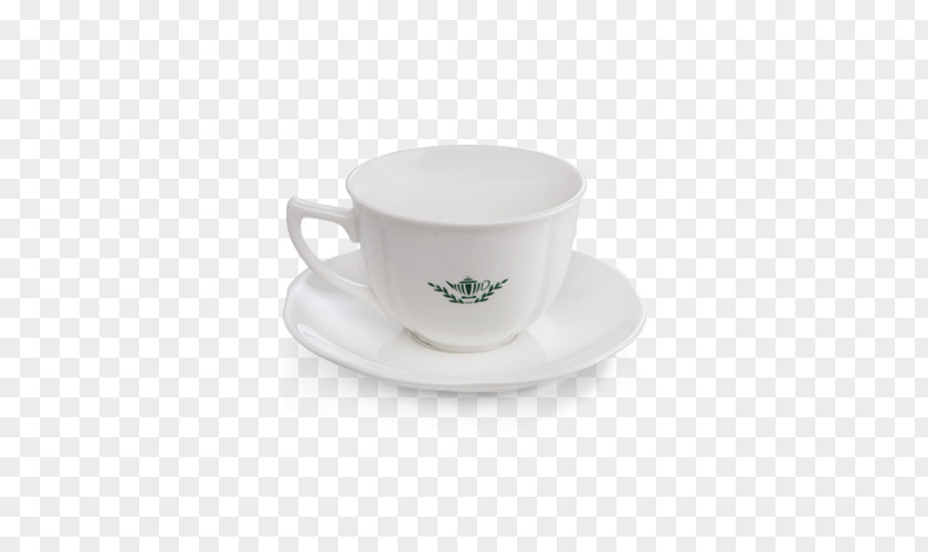 Fuding White Tea Coffee Cup Espresso Saucer PNG