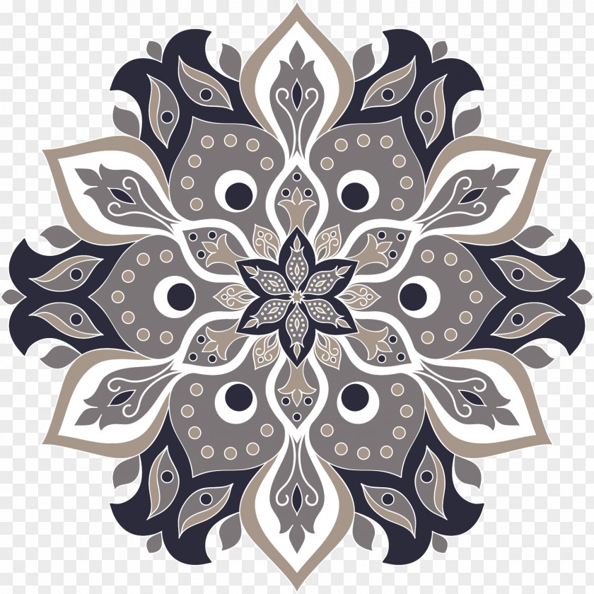 Retro Pattern Material PNG