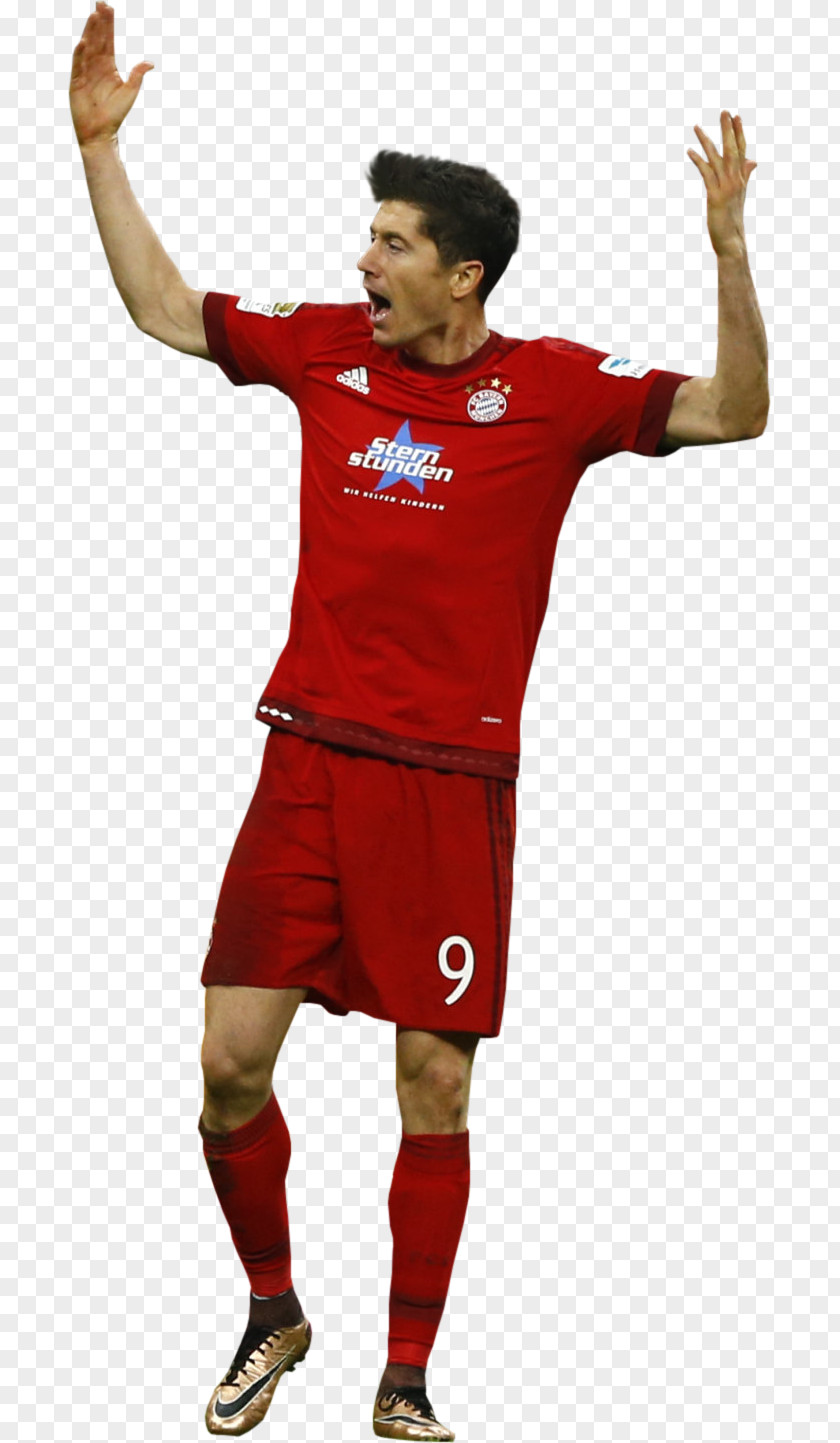Robert Lewandowski Team Sport ユニフォーム Football Player PNG
