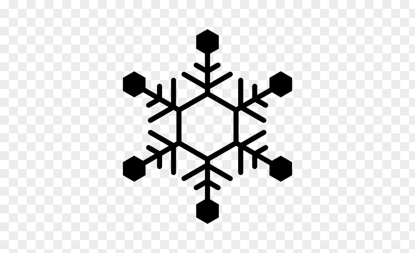 Snowflake Hexagon Shape PNG