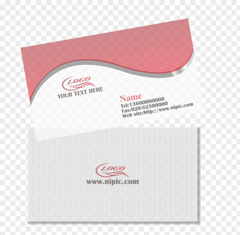 Vector Business Card Paper Brand Logo Font PNG