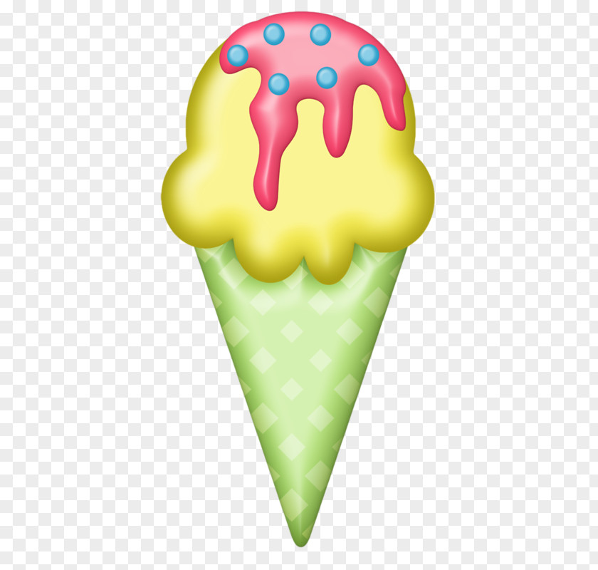 Color Ice Cream Cone Milkshake PNG