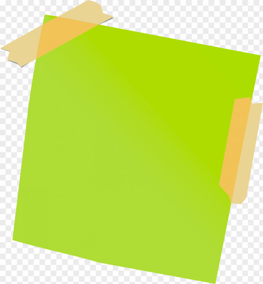 GREEN GRAM Paper Post-it Note Adhesive Tape Sticker PNG