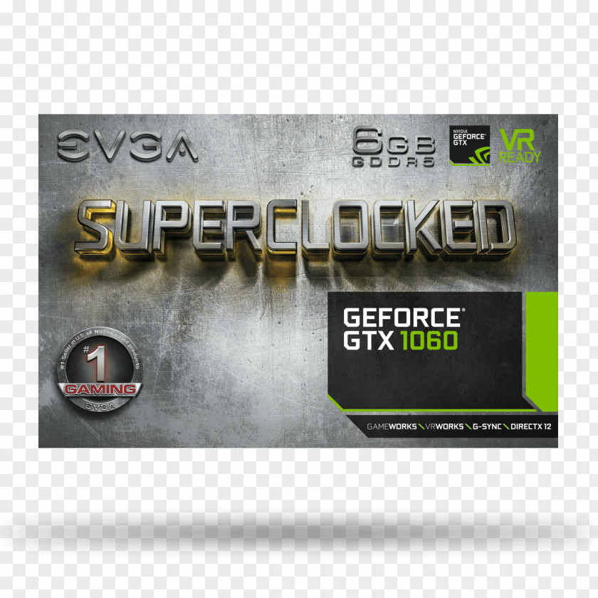 Nvidia Graphics Cards & Video Adapters EVGA Corporation NVIDIA GeForce GTX 1060 英伟达精视GTX PNG