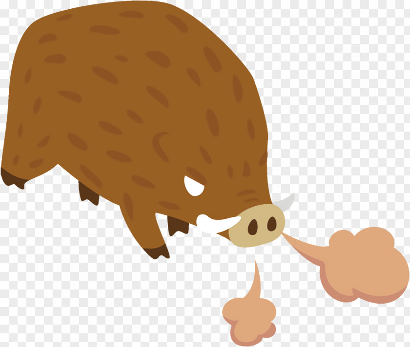 Animal Figure Yak Cartoon Clip Art Hedgehog Bovine PNG