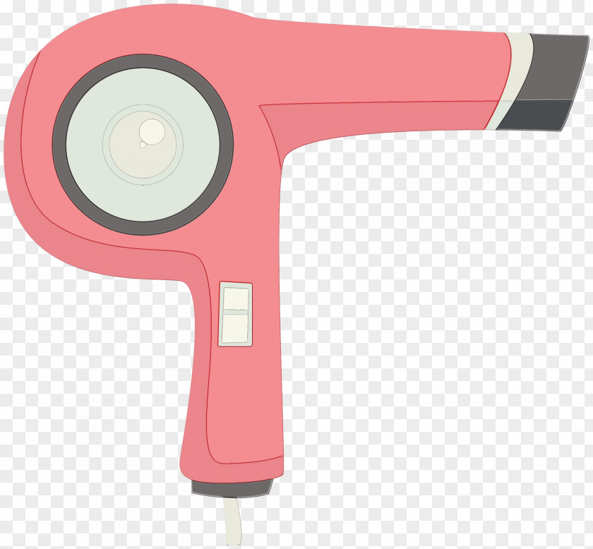 Audio Equipment Material Property Hair Dryer Pink PNG