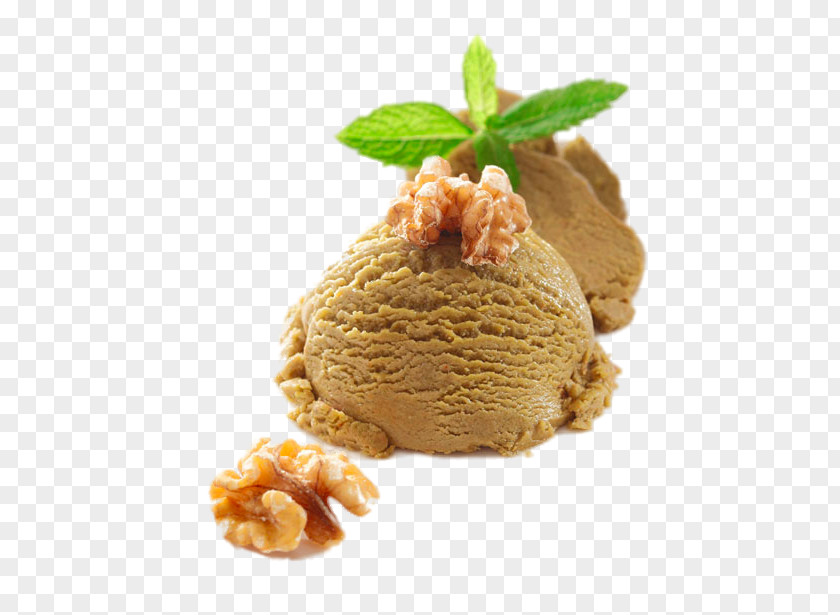 Creative Walnut Bread Ice Cream Gelato Italy Sorbet Milk PNG