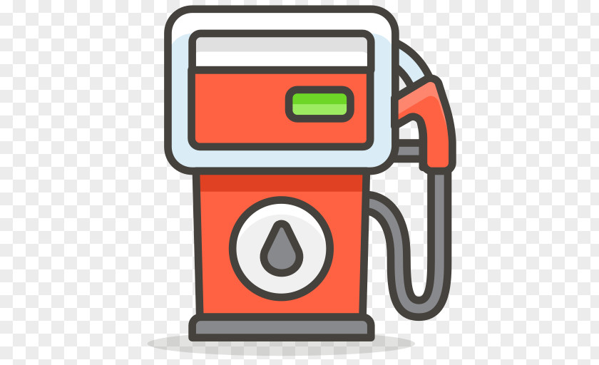 Gas Station Emoji Gasoline Filling Fuel Dispenser PNG