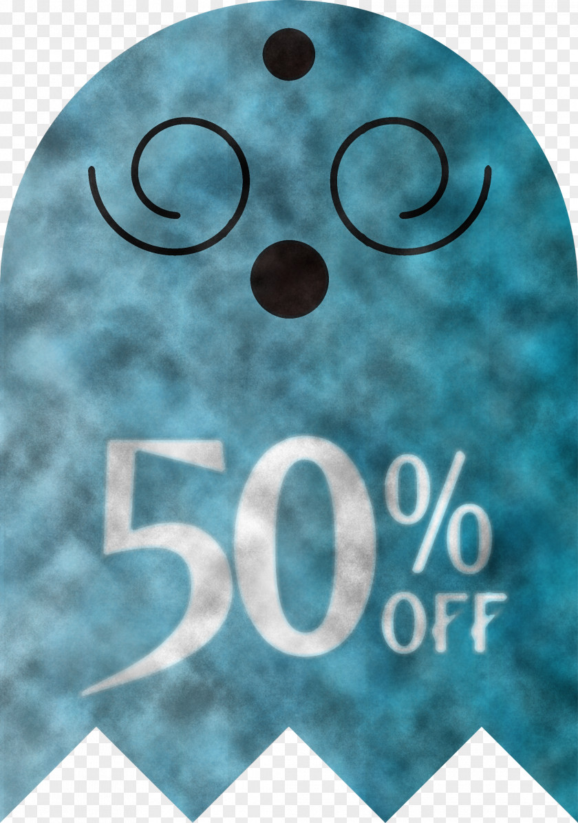 Halloween Discount Sales 50% Off PNG