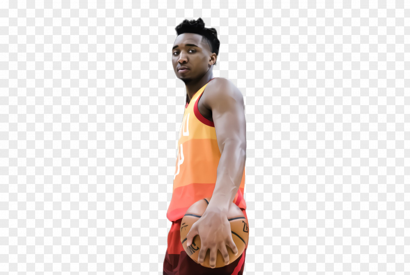 Sleeveless Shirt Sports Uniform Donovan Mitchell Basketball Player PNG
