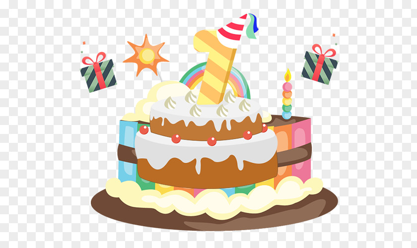 Birthday Cake Cupcake Ice Cream Clip Art PNG