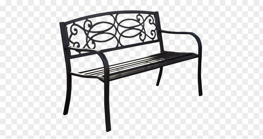 Chair Bench Garden Furniture Living Room PNG