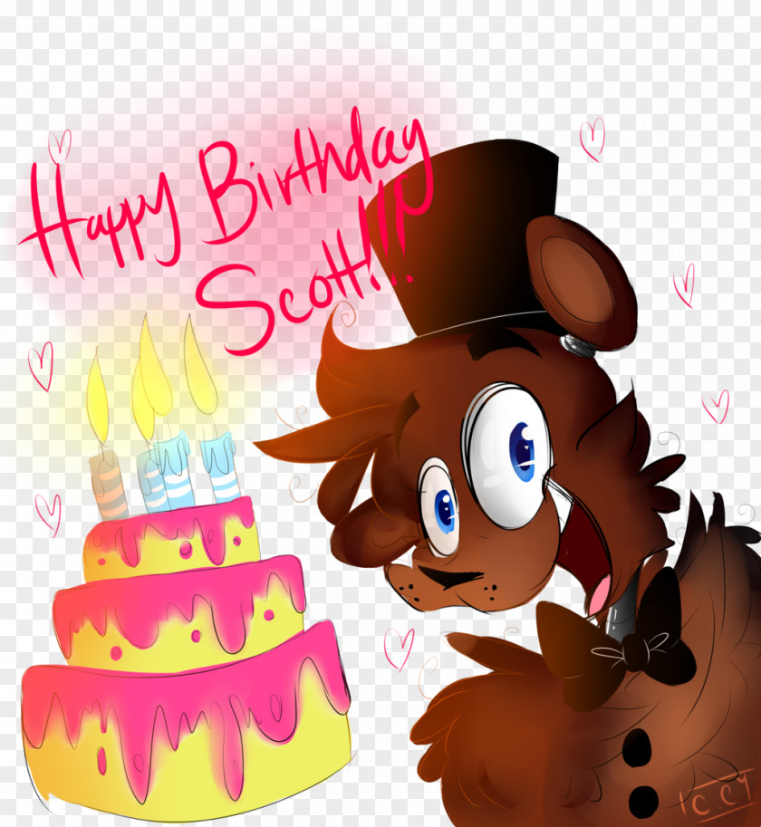 Happy Birthday Gift Five Nights At Freddy's: Sister Location Scott PNG