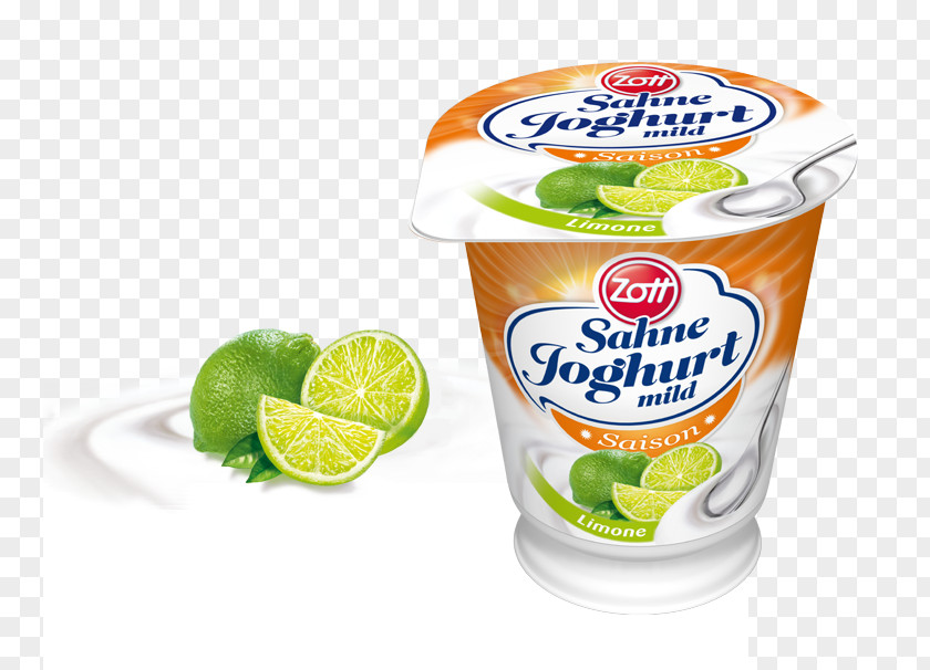 Lime Limeade Zott Milk Yoghurt PNG
