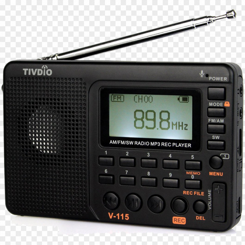 Radio Shortwave FM Broadcasting AM Transistor PNG