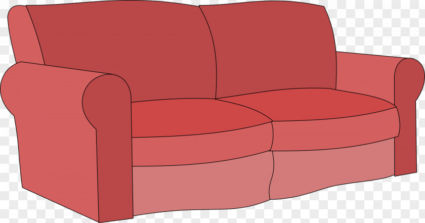 Sofa Couch Furniture Bed Clip Art PNG
