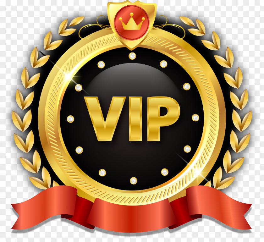 VIP Guest Badge Euclidean Vector Very Important Person Logo PNG